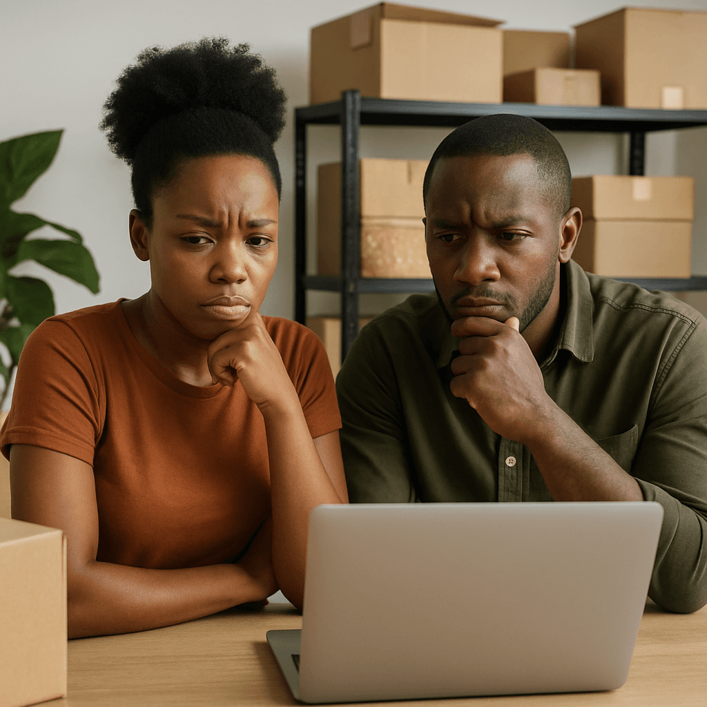 You've Imported Your Goods — Now How Do You Actually Sell Them? — Your goods have landed.a bit worrying people are looking at the computer screen